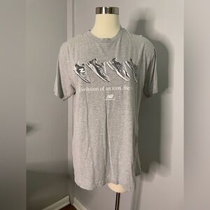 New Balance 990 Gray Short Sleeve Tee Athletic Casual
